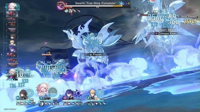 Honkai Star Rail freeze team performance in Memory of Chaos endgame content