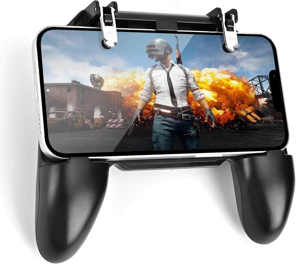 Comparison of PUBG Mobile running on iOS and Android devices showing cross-platform compatibility