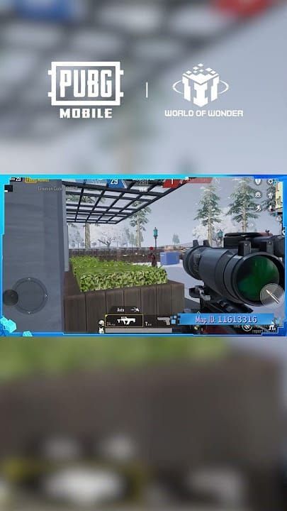 PUBG Mobile World of Wonder racing mode main interface showing map selection and statistics