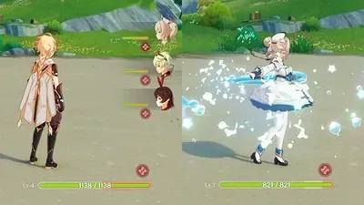Bonds of Life system interface showing red HP bar outline and passive ability effects