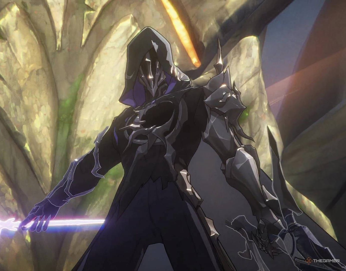 Combat scene showing Cyrene's True Damage Zone effect against Flame Reaver boss