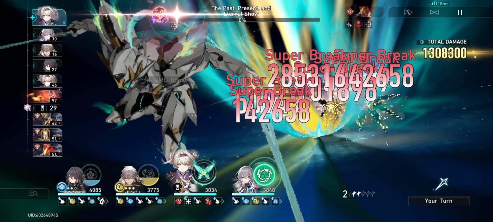 Firefly skill rotation guide showing optimal combat sequence