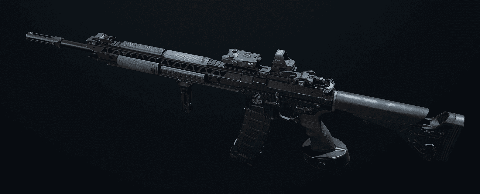 Delta Force M4A1 assault rifle with recommended attachments for beginners