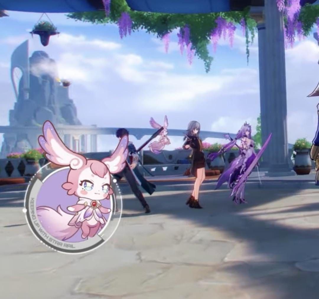 Castorice's Wings of Death summon ability in Honkai Star Rail combat