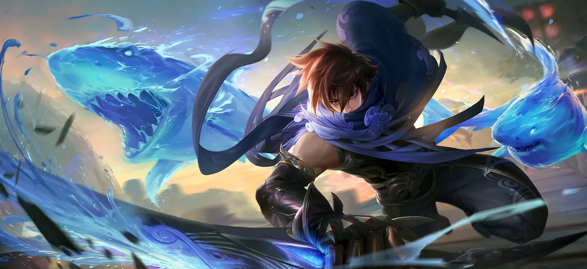 Honor of Kings Lam assassin hero character showcase