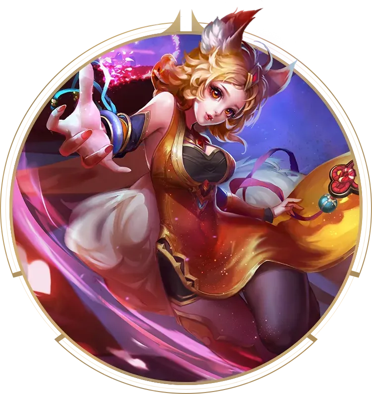 Daji character from Honor of Kings displaying her magical abilities