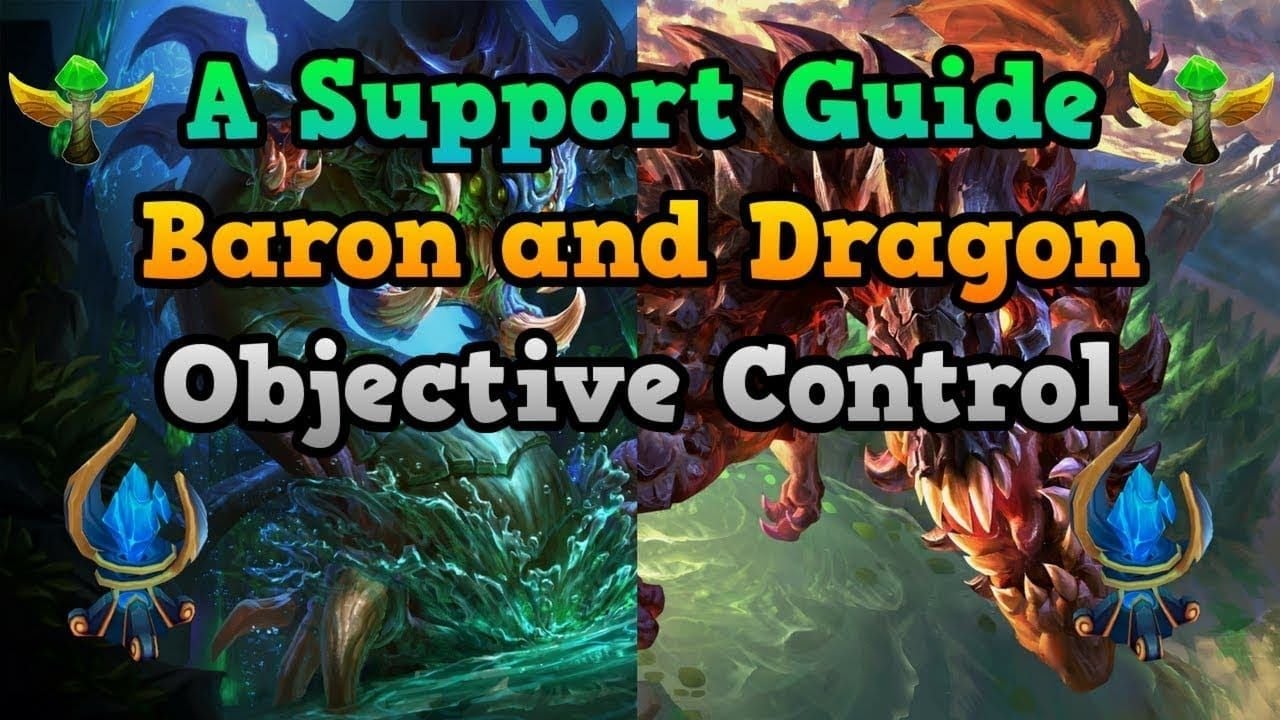 Honor of Kings gameplay showing dragon and baron objective control