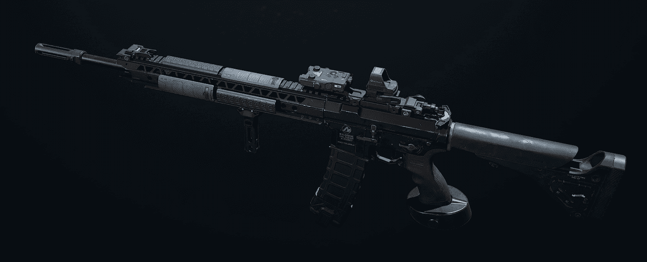 Delta Force M4A1 assault rifle with recommended attachments and customization options