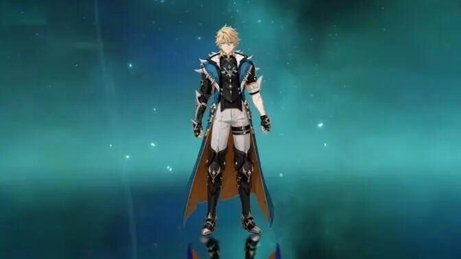 原神法尔伽大团长实机演示，风系成男大剑，蒙德最强战力，特殊月扩散机制。              （假）