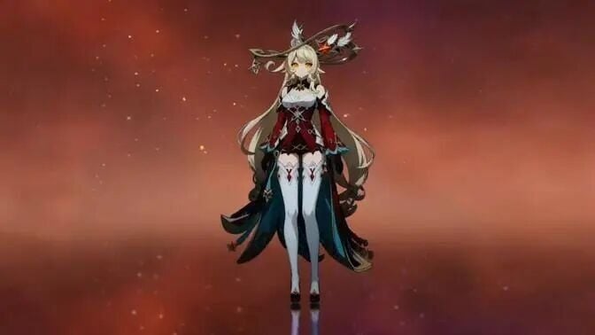 原神艾莉丝实机演示，魔女会强化体系，特殊机制火系输出，特殊魔女会加强。              （假）