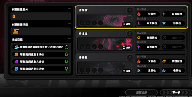 Zenless Zone Zero Shiyu Defense game mode interface showing phases and difficulty levels