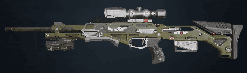 Blood Strike Kala sniper rifle with scope attachment