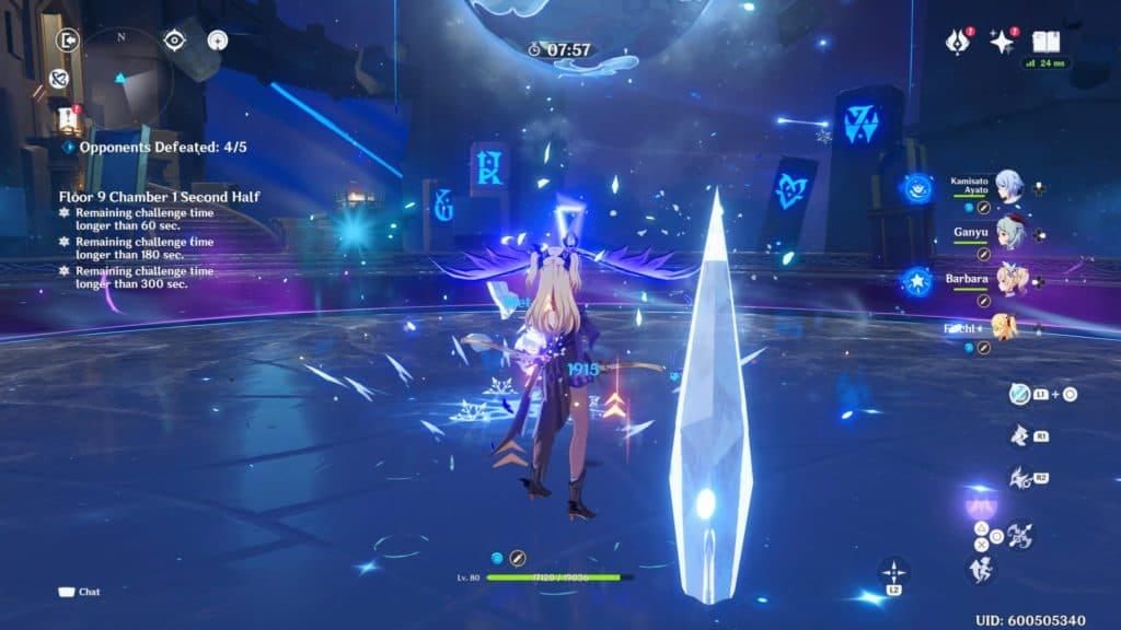 Genshin Impact Spiral Abyss endgame content screenshot