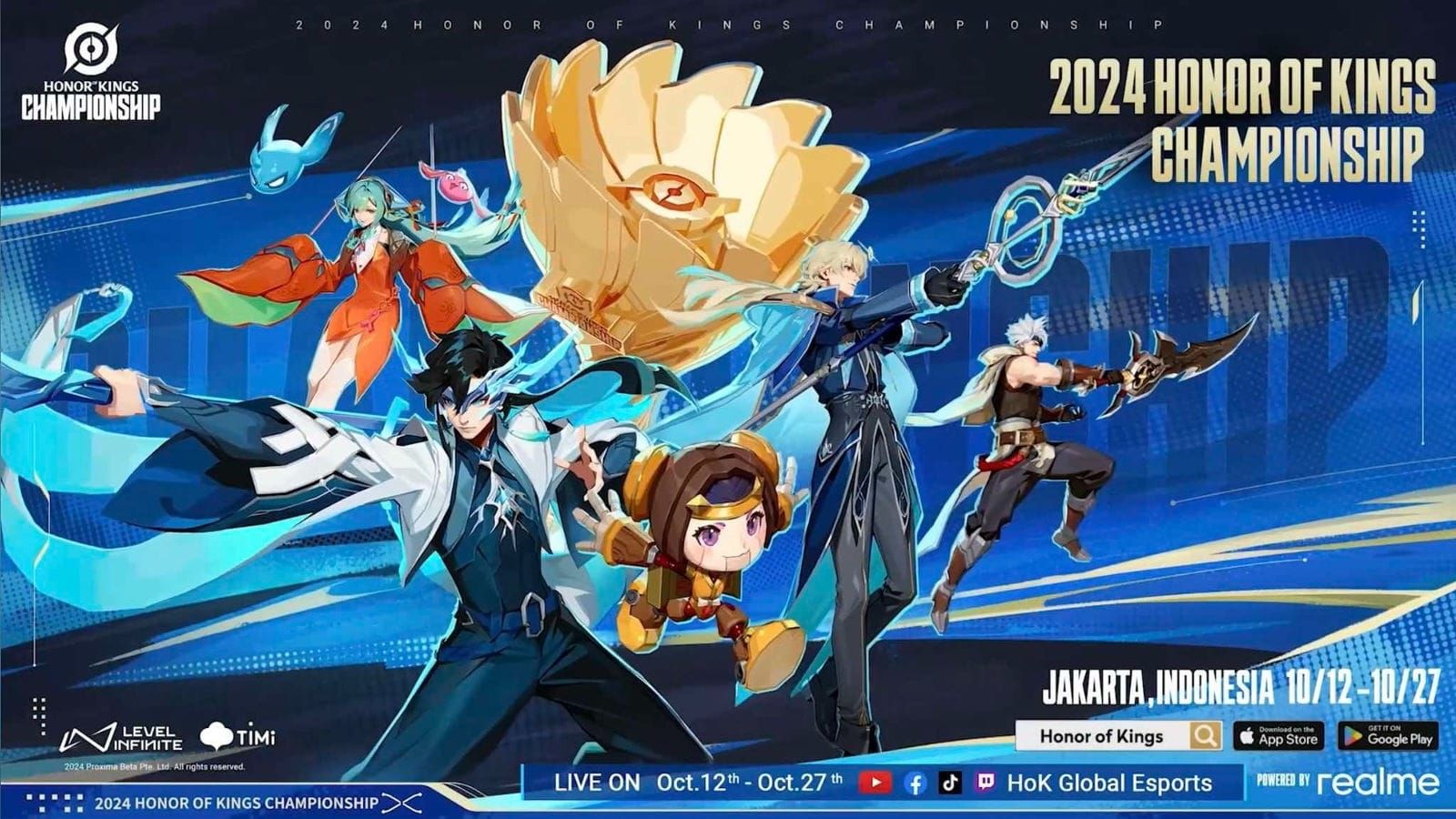 King's World Cup 2025 professional match screenshot showing tournament gameplay