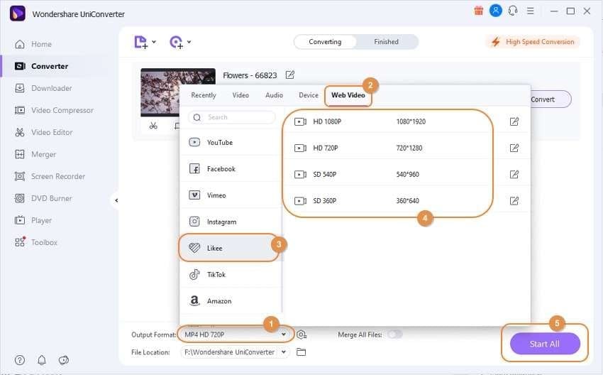 Infographic displaying Likee video timing structure with hook, content, and call-to-action segments