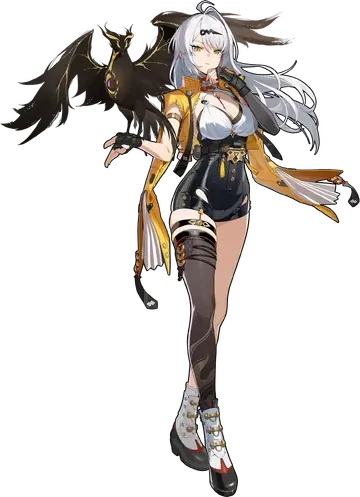 Yixuan character from Zenless Zone Zero showing her Auric Ink Anomaly abilities