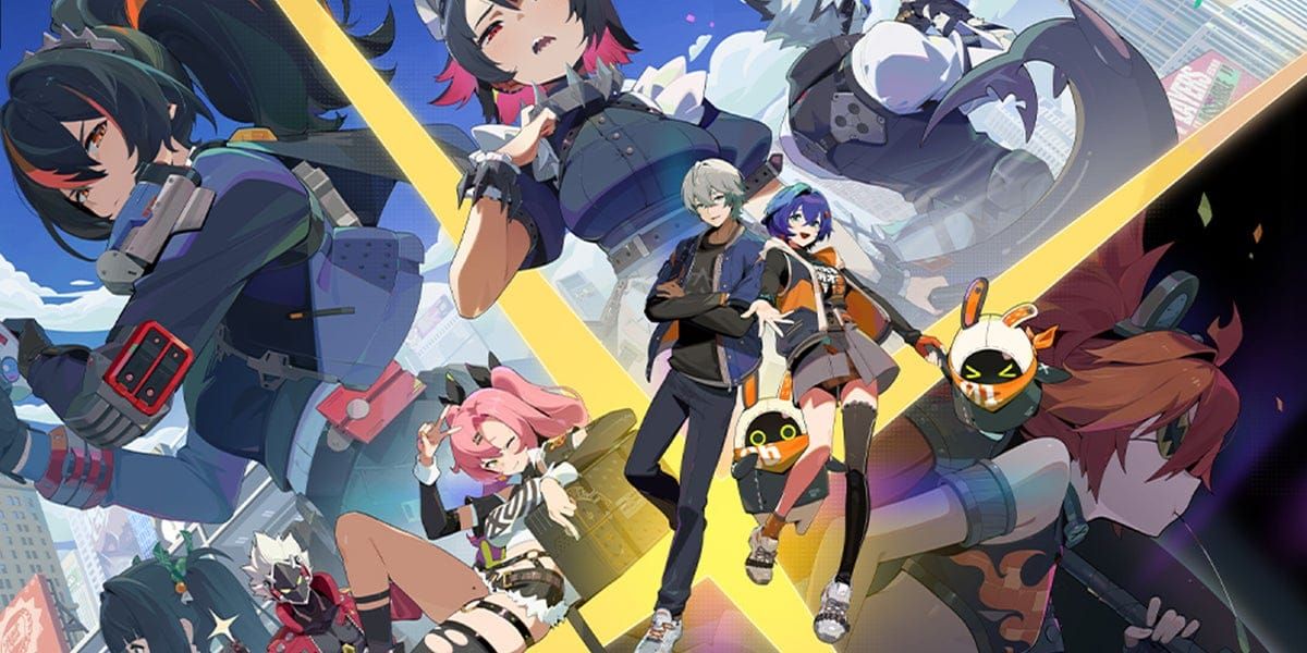 Zenless Zone Zero character banner interface showing upcoming releases and gacha system