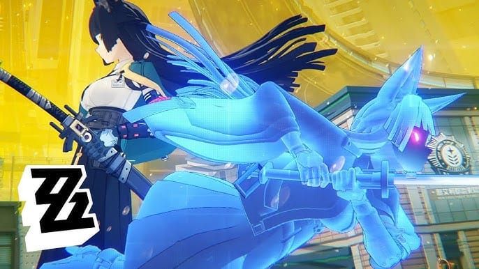 Zenless Zone Zero gameplay showing Miyabi and Yanagi executing Frost/Electric Disorder reactions