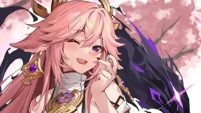 原神八重神子色图