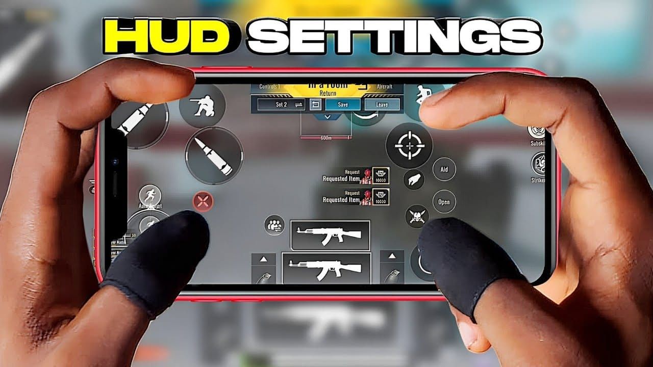 Blood Strike mobile HUD layout showing optimized control positioning for competitive play