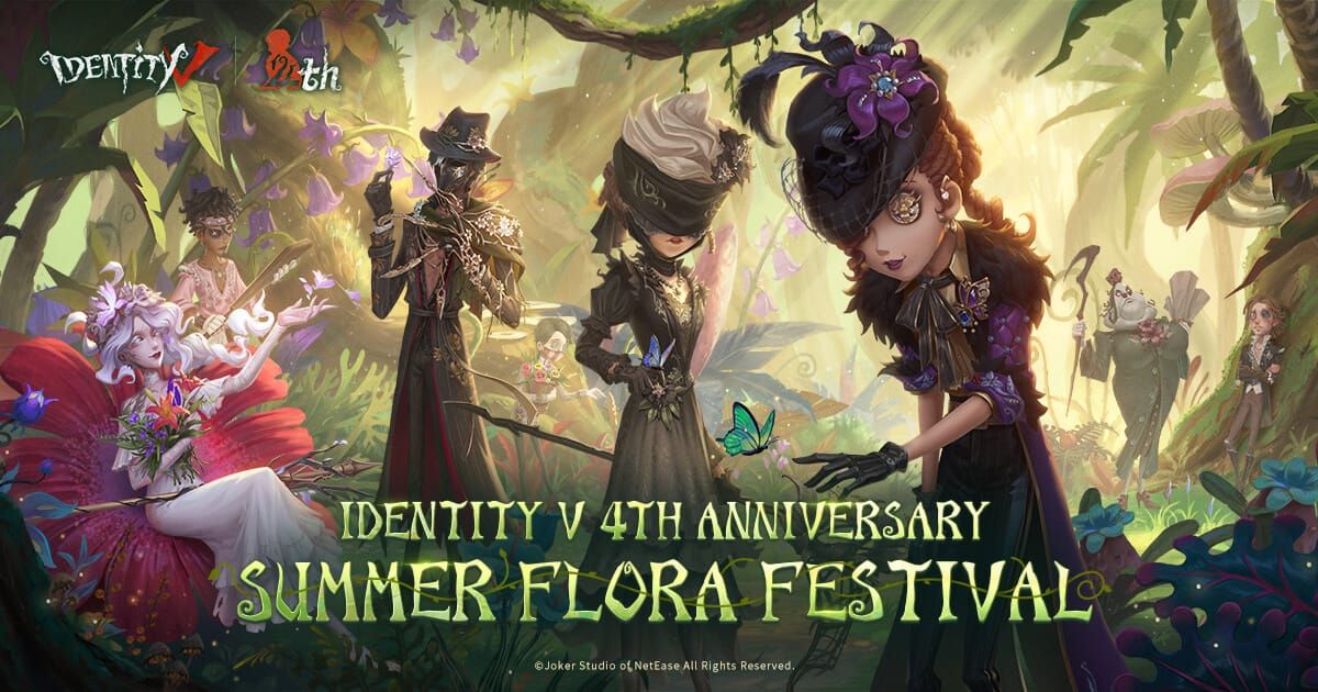 Identity V 7th anniversary celebration event screen
