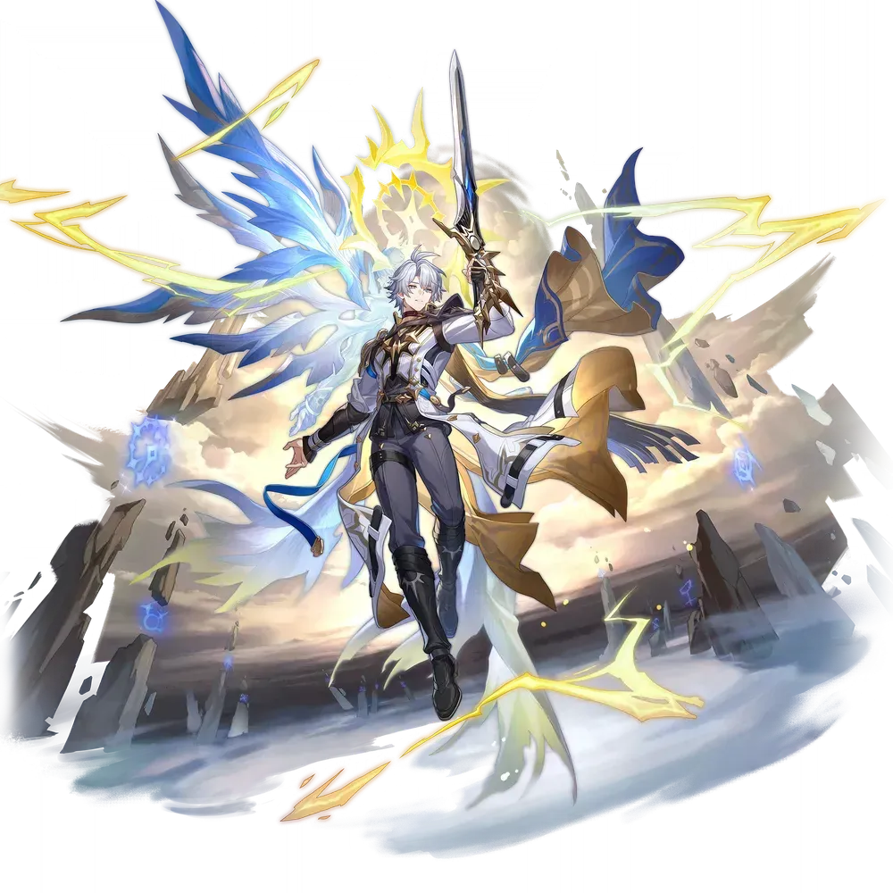 붕괴: 스타레일 신규 5성 캐릭터 파이논의 공식 일러스트