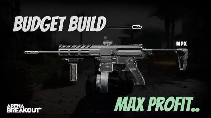Arena Breakout budget MPX weapon screenshot