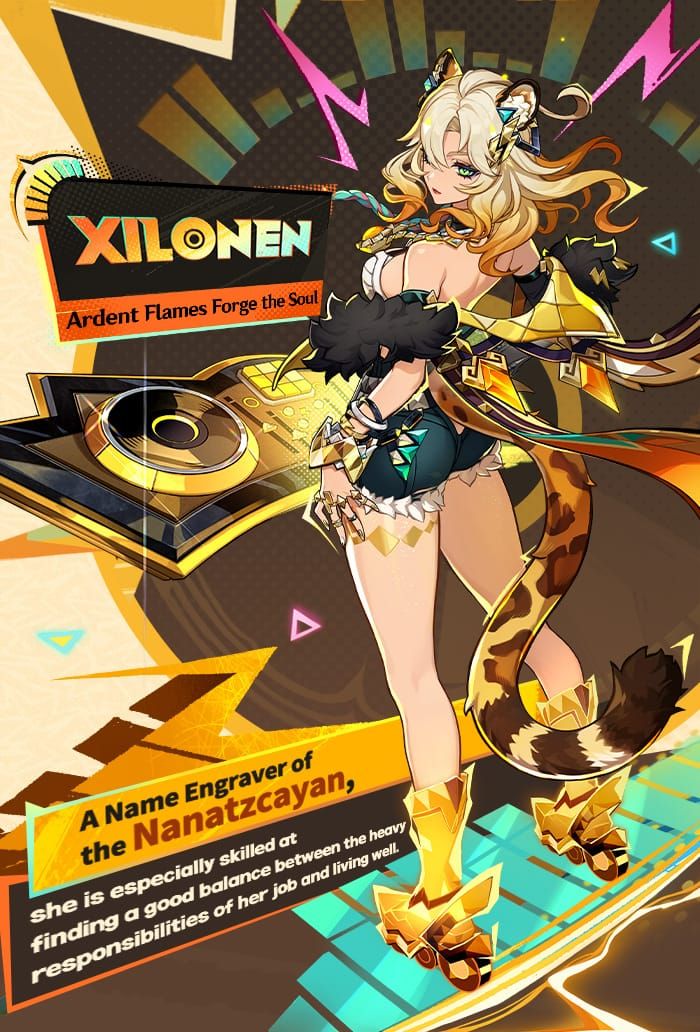 Xilonen character art for Genshin Impact 6.2 banner