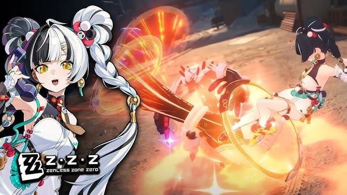 Zenless Zone Zero Dialyn character performing EX Special attacks