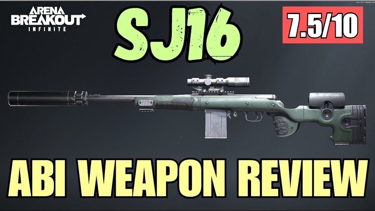 Arena Breakout SJ16 shotgun equipped