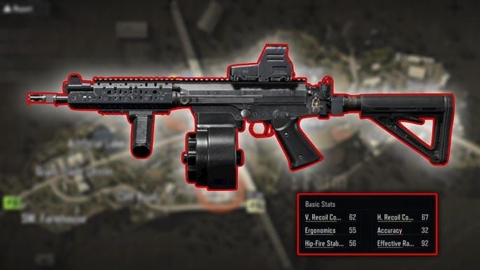 Full FAL PvP loadout screenshot for Farm map in Arena Breakout Infinite