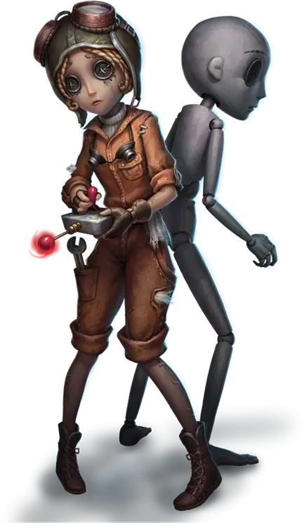 Identity V Mechanic robot decoding a cipher machine remotely