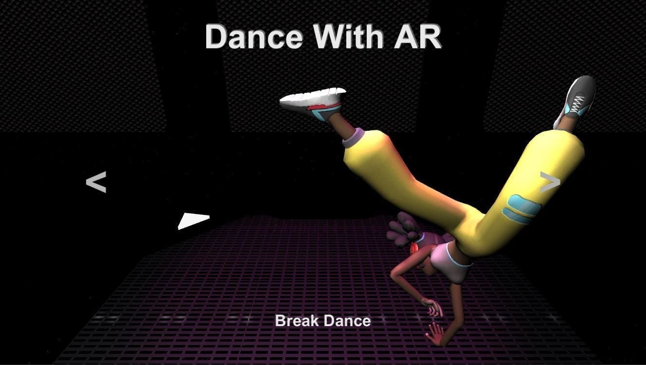 Likee AR dance challenge video screenshot