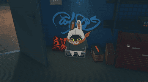 Zenless Zone Zero Bangboo sleeping in Hollow