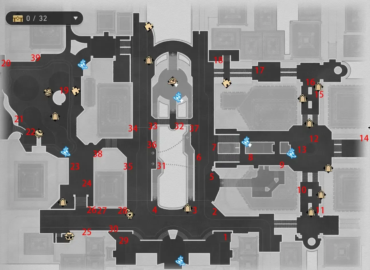 스타레일 페나코니 숨겨진 미션 위치 지도