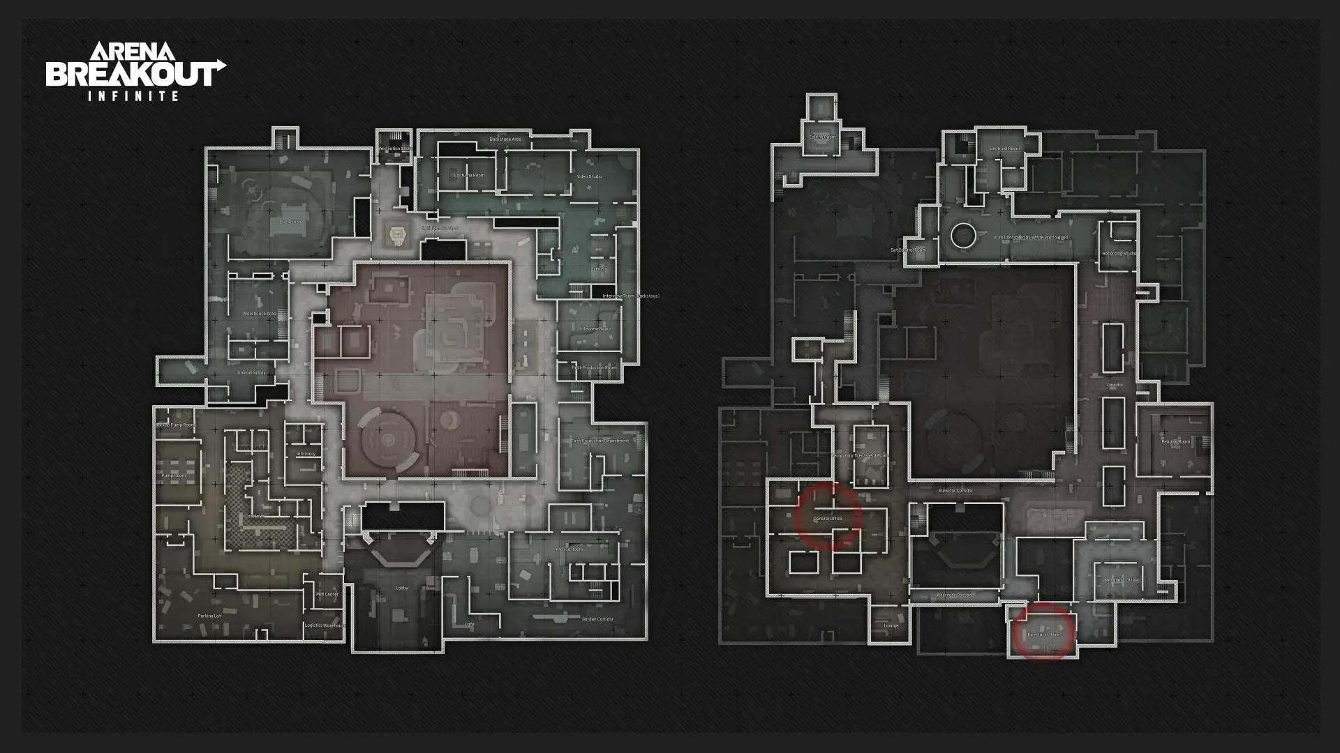 Arena Breakout maps TV Station Farm Valley gameplay areas