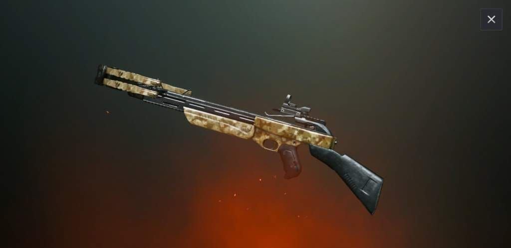 سلاح ARC-X بلازما في ببجي موبايل طور الزومبي