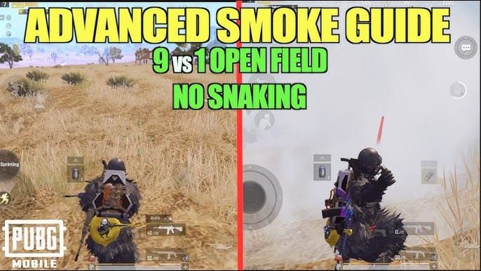 PUBG Mobile rotation smoke walls guide