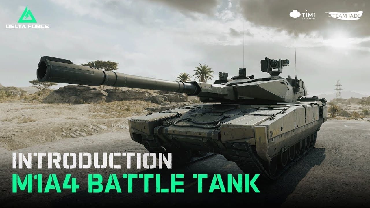 Delta Force M1A4 main battle tank in Warfare