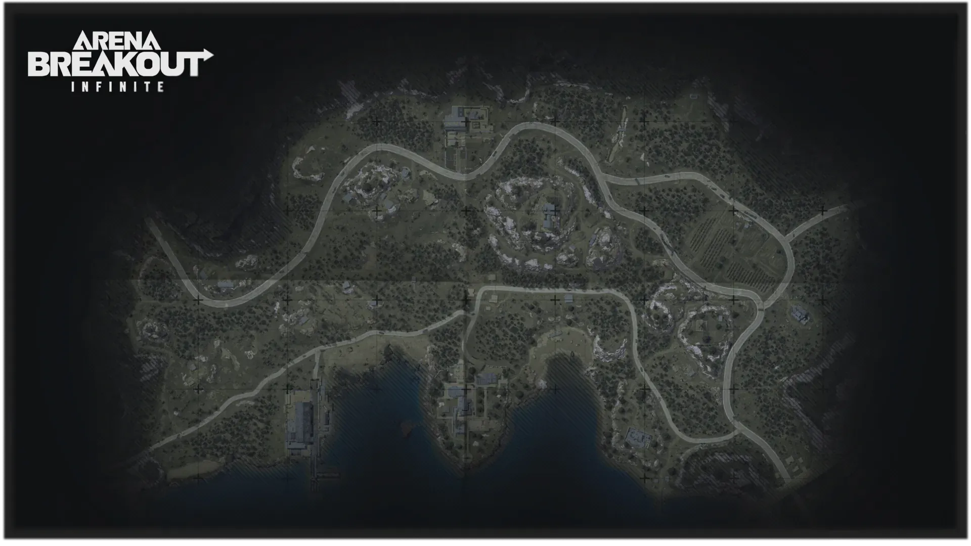 Arena Breakout Valley map showing Coastal to Port loot route