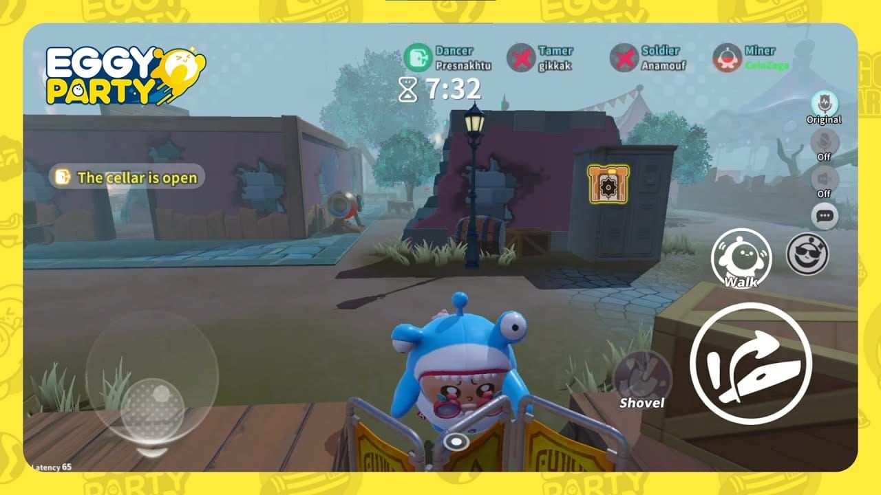 Eggy Party S-tier survivors Miner and Dancer characters post-patch