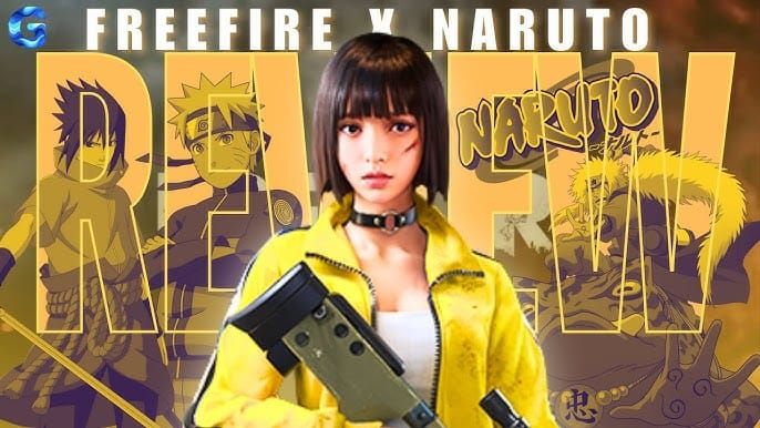 Free Fire Jujutsu Kaisen vs Naruto collab comparison
