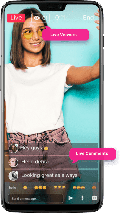 Likee app GoLive feature interface showing level 35 unlock