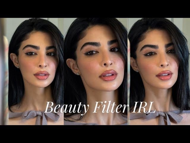 Likee AR beauty filter in action