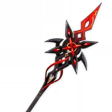Genshin Impact Crimson Moon's Semblance weapon screenshot at level 90