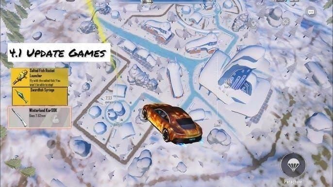 PUBG Mobile Frosty Funland map overview