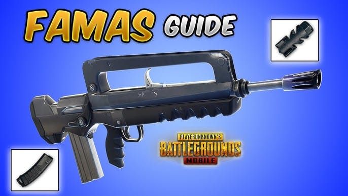 لقطة ثبات FAMAS في تدريب PUBG Mobile