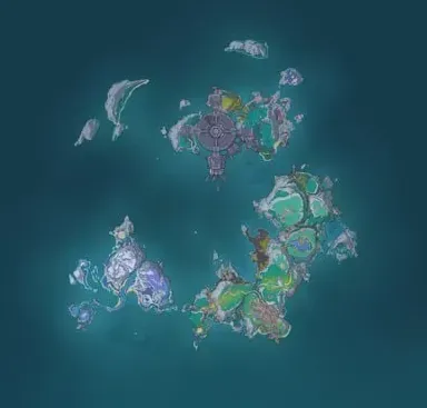 원신 노드크라이 탐사 지도