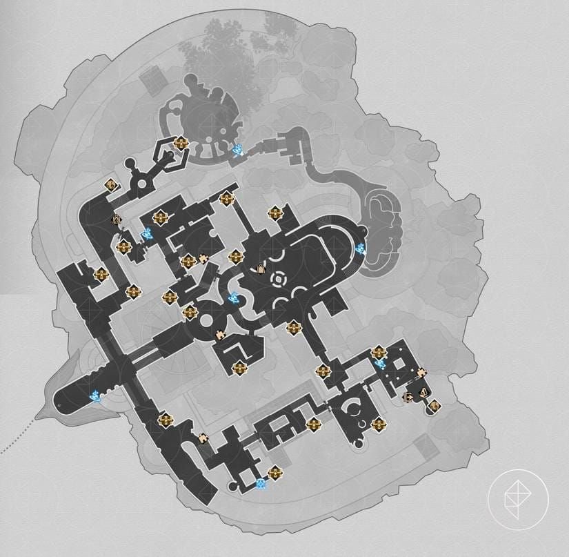 Comprehensive chest map for 57 treasures in Honkai: Star Rail 3.7 Amphoreus