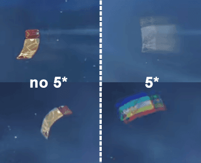 Comparison chart of F2P vs low spender pulls in Honkai Star Rail 3.8